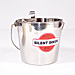 9 Qt. Flat Sided Stainless Bucket